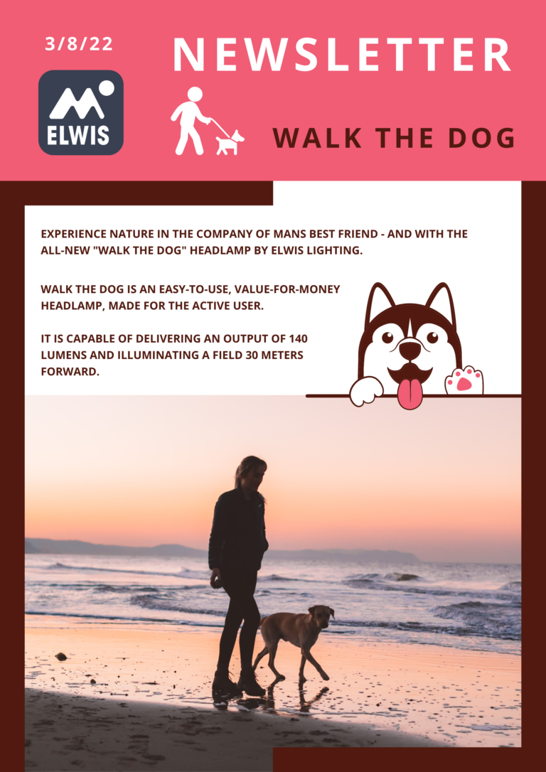 Newsletter - Walk The Dog